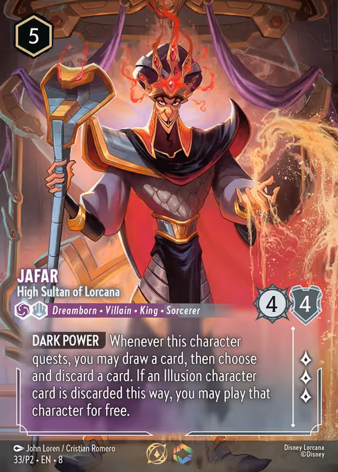 Jafar - High Sultan of Lorcana 33/39