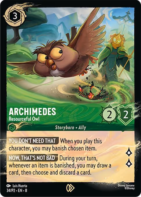 Archimedes - Resourceful Owl 34/39