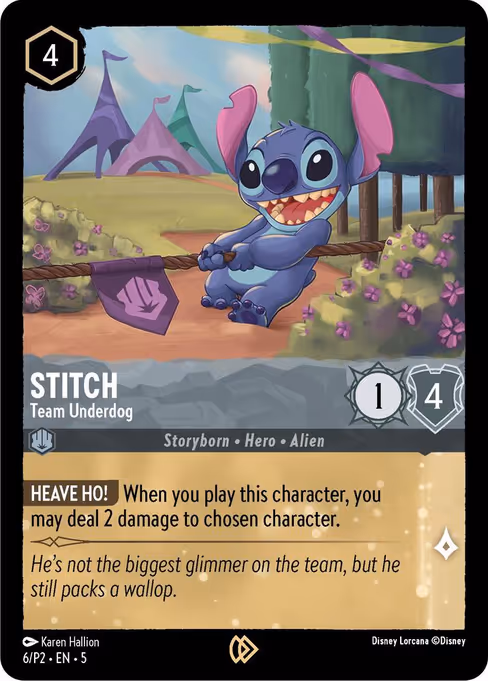 Stitch - Team Underdog 6/39