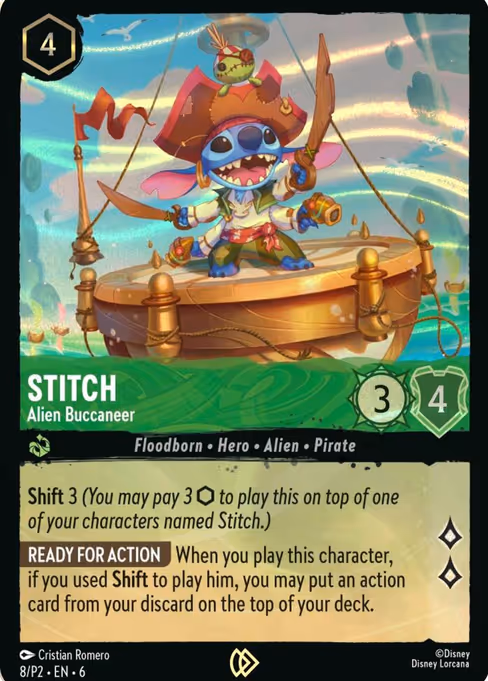 Stitch - Alien Buccaneer 8/39