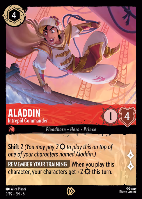 Aladdin - Intrepid Commander 9/39