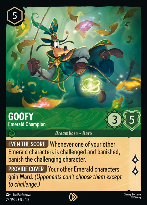 Goofy - Emerald Champion 25/56