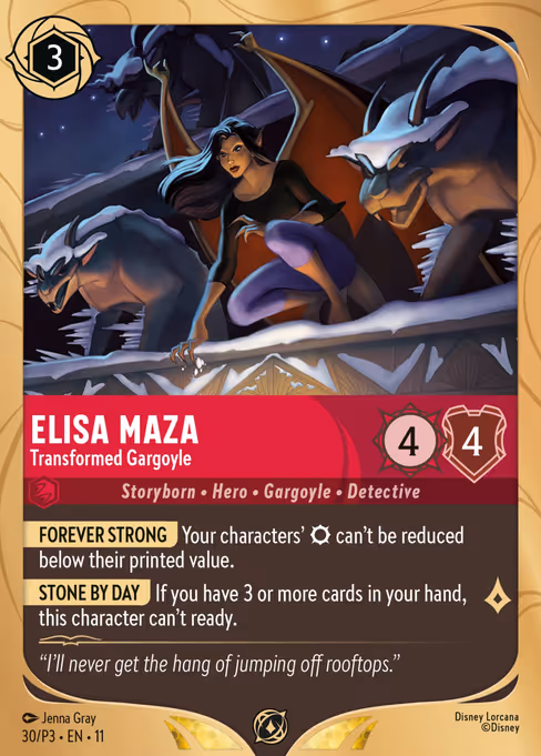 Elisa Maza - Transformed Gargoyle 30/56