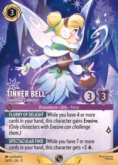 Tinker Bell - Snowflake Collector 34/56