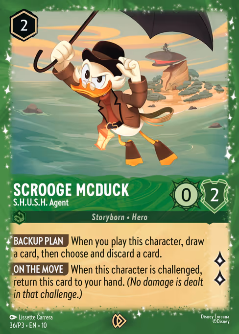 Scrooge McDuck - S.H.U.S.H. Agent 36/56