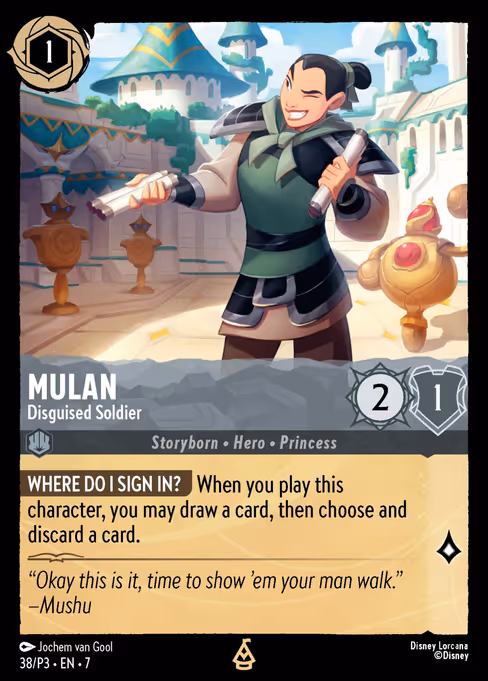 Mulan - Disguised Soldier 38/56