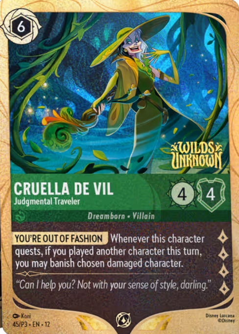 Cruella De Vil - Judgmental Traveler 45/56