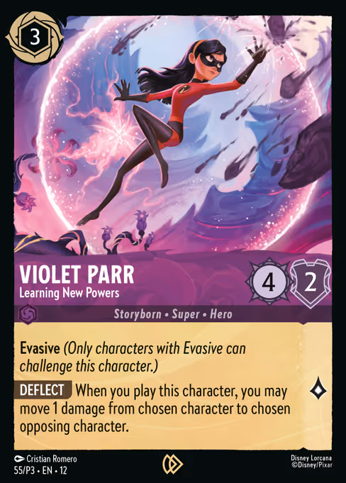 Violet Parr - Learning New Powers 55/56