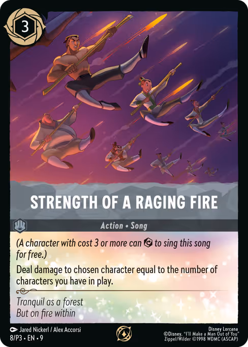 Strength of a Raging Fire 8/56