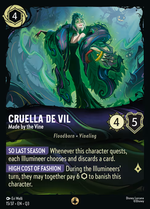 Cruella De Vil - Made by the Vine