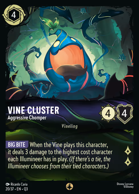 Vine Cluster - Aggressive Chomper