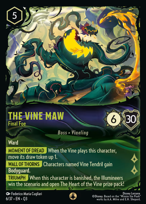 The Vine Maw - Final Foe 6/37