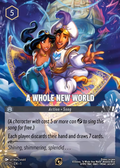A Whole New World 10/9