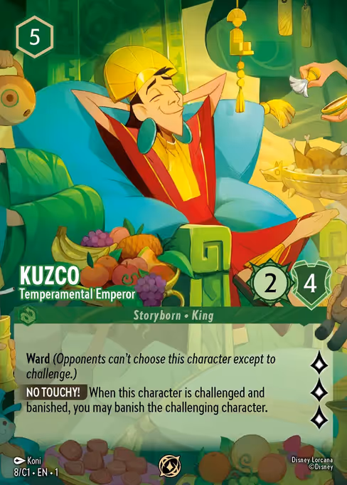 Kuzco - Temperamental Emperor 8/9