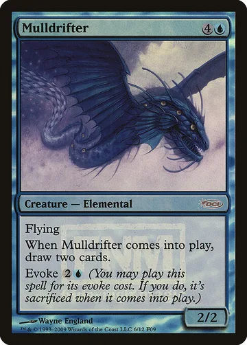 Mulldrifter 6, carta de Magic: The Gathering de Friday Night Magic 2009