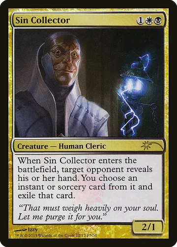 Sin Collector 12, carta de Magic: The Gathering de Friday Night Magic 2013