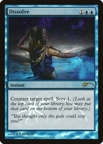 Dissolve 6, carta de Magic: The Gathering de Friday Night Magic 2014