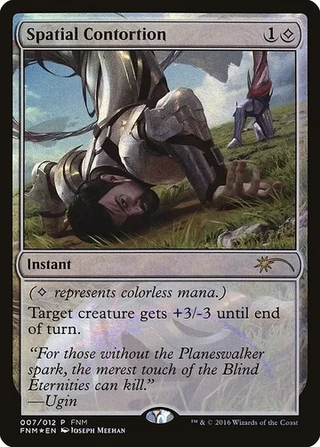 Spatial Contortion 7, carta de Magic: The Gathering de Friday Night Magic 2016