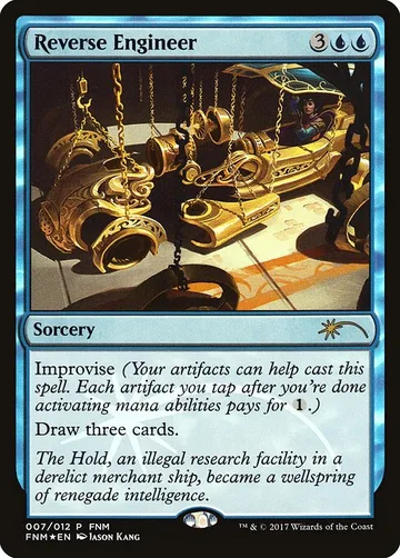 Reverse Engineer 7, carta de Magic: The Gathering de Friday Night Magic 2017