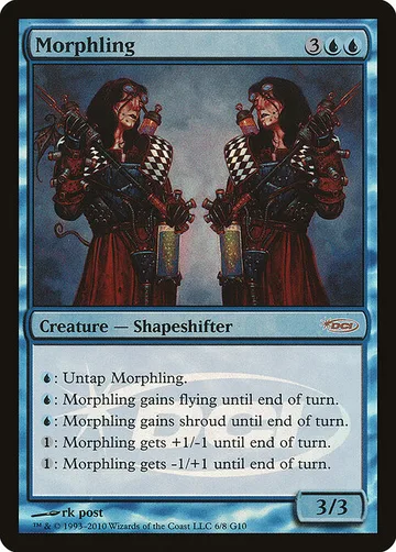 Morphling 6, carta de Magic: The Gathering de Judge Gift Cards 2010