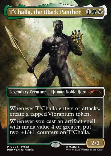 T'Challa, the Black Panther 8