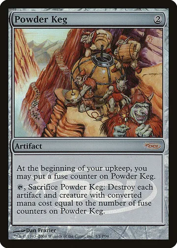 Powder Keg 1, carta de Magic: The Gathering de Magic Player Rewards 2004