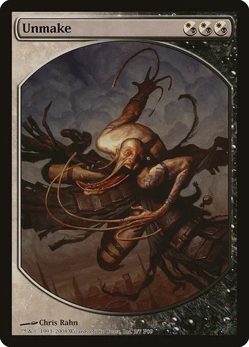 Unmake 3, carta de Magic: The Gathering de Magic Player Rewards 2009