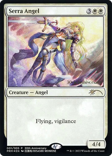 Serra Angel 1, carta de Magic: The Gathering de 30th Anniversary History Promos