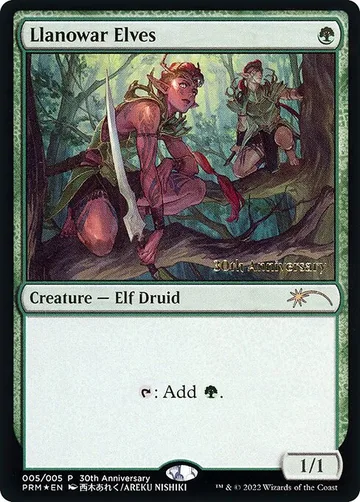 Llanowar Elves 5