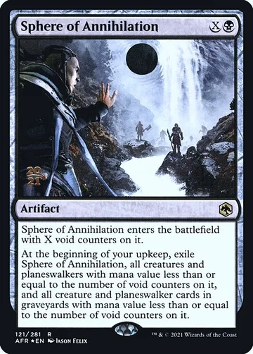 Sphere of Annihilation 121s