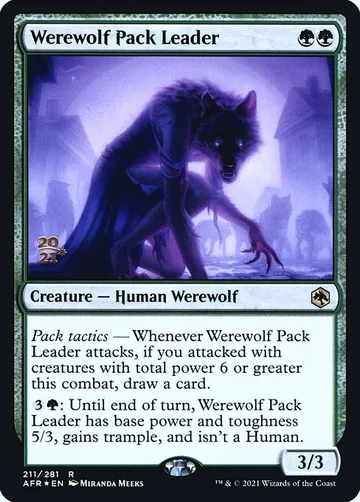 Werewolf Pack Leader 211s
