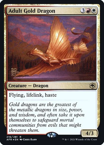 Adult Gold Dragon