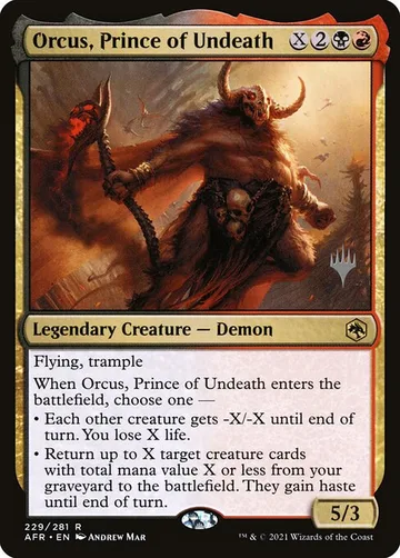 Orcus, Prince of Undeath 229p