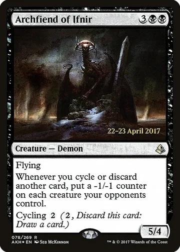 Archfiend of Ifnir 78s