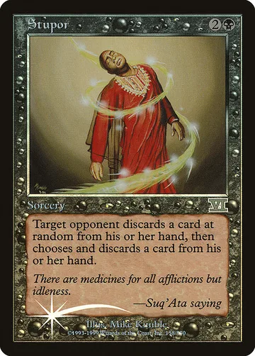 Stupor 7, carta de Magic: The Gathering de Arena League 2000