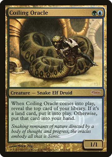 Coiling Oracle 8, carta de Magic: The Gathering de Arena League 2006