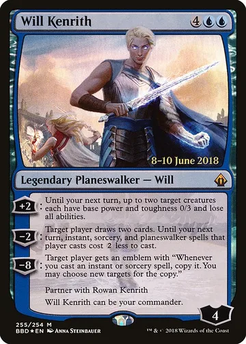 Will Kenrith 255s