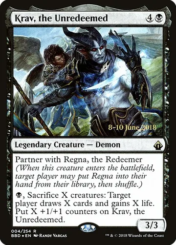 Krav, the Unredeemed 4s