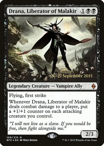 Drana, Liberator of Malakir 109s