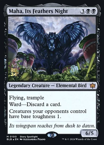 Maha, Its Feathers Night 100s