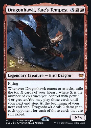 Dragonhawk, Fate's Tempest 132s