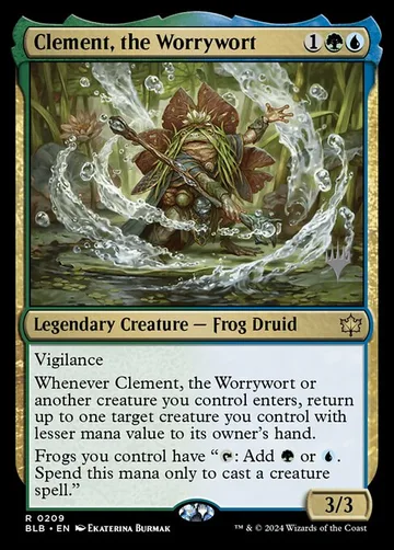 Clement, the Worrywort 209p