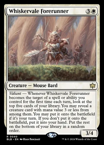 Whiskervale Forerunner 40p