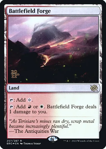 Battlefield Forge 257s, carta de Magic: The Gathering de The Brothers' War Promos