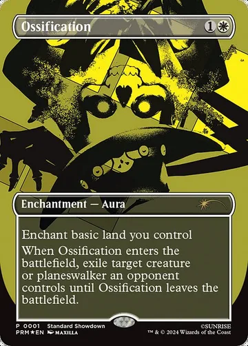 Ossification 1, carta de Magic: The Gathering de Cowboy Bebop