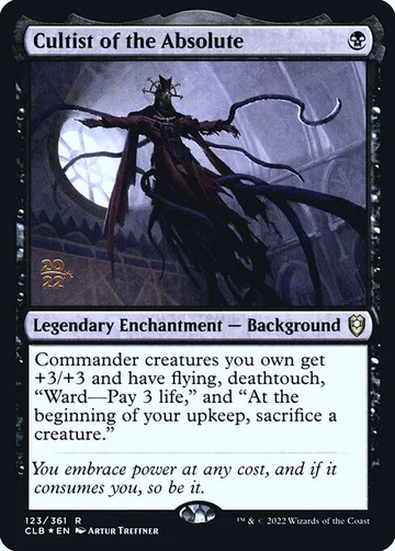 Cultist of the Absolute 123s