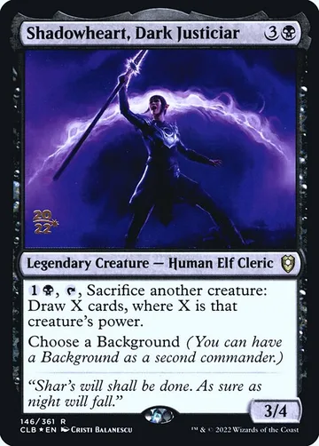 Shadowheart, Dark Justiciar 146s