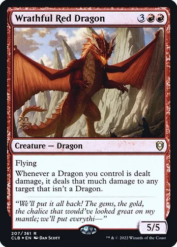 Wrathful Red Dragon 207s