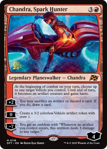 Chandra, Spark Hunter 116s