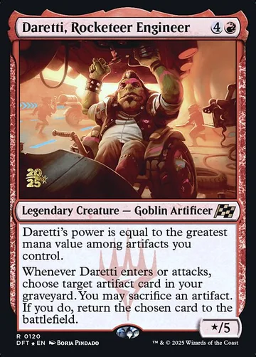 Daretti, Rocketeer Engineer 120s
